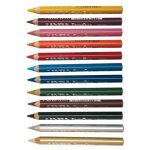 Crayon de couleur triple one d6. 25mm - etui de 12