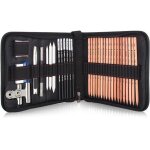 Crayons de croquis professionnels, fournitures d'art pour dessin artistique, croquis, ombrage, crayons ...