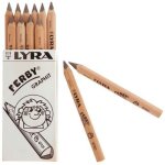 Crayon graphite ferby triangulaire 12cm - boite de 12