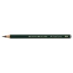 Crayon graphite pointe large phi5, 3mm , castell 9000 jumbo 4b