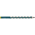 Crayon graphite stabilo easygraph b gaucher - bleu ardoise