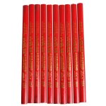 Crayon de menuisier en mine noir, 10x175 mm, pour diy constructeurs, menuisiers, pour travail du bois, ... Crayon de menuisier en mine noir, 10x175 mm, pour diy constructeurs, menuisiers, pour travail du bois, ...