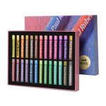 Crayons de peinture a l'huile pastel doux, couleurs vives pour etudiants artistes