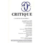 Critique n 672 mai 2003 : l'art de lire jean bollack