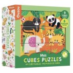 Mes cubes puzzle - animaux mignons