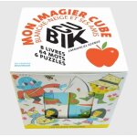 Cubik : mon imagier cube blanche - neige et ses amis - coffret avec 6 puzzles