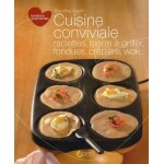 Cuisine conviviale - raclettes, pierre a griller, fondues, cr�pi�re, wok