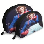 David bowie sacs a main sur mesure sac a main pochette portefeuille cosm�tique sac de voyage sac de rangement ...