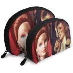 David bowie sacs a main sur mesure sac a main pochette portefeuille cosm�tique sac de voyage sac de rangement ...