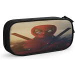 Deadpool porte - monnaie en toile avec fermeture eclair pour femme, homme, enfant