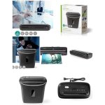 D�chiqueteuse destructeur de papier + plastifieuse tous papiers documents bureautique
