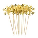 Dcoration de gteau chi en forme de flocon de neige pour enfant, fourniture de fte prchristophe, d'annivers ...