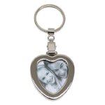 Deknudt frames s59nb2 - . 0x. 0 porte cl�s forme de coeur m�tal 11, 5 x 5 x 0, 7 cm