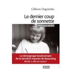 Le dernier coup de sonnette - mes souvenirs