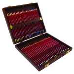 Derwent bo�te crayons pastels bo�te en bois de 48
