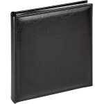 Design album photo noir 28 x 30, 5 cm similicuir avec surpiqres sur tout le pourtour, deluxe fa - 386 ...