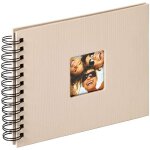 Design album photo noir 30 x 30 cm album spirale avec dcoupe de couverture, fun sa - 110 - b