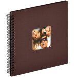 Design album photo noir 30 x 30 cm album spirale avec dcoupe de couverture, fun sa - 110 - b