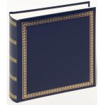 Design album photo rouge 29 x 32 cm simili cuir avec gaufrage, lepaisseur chic mx - 101 - r