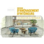 Dessin d'amnagement d'intrieurs - colorisation au marqueur