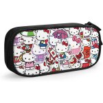 Dessin animé hello kitty trousse a crayons mignon fermeture eclair stylo sac de rangement etudiants porte ... Dessin animé hello kitty trousse a crayons mignon fermeture eclair stylo sac de rangement etudiants porte ...