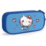 Dessin anim hello kitty trousse a crayons mignon fermeture eclair stylo sac de rangement etudiants porte ...