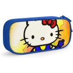 Dessin anim� hello kitty trousse a crayons mignon fermeture eclair stylo sac de rangement etudiants porte ...