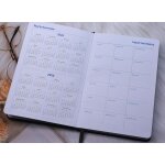 Diary 2024 - 2025 agenda semestriel 18 mois de juillet 2024 a dcembre 2025, agenda semainier a5, agenda ...