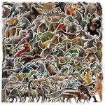 Dinosaure autocollants 100 pcs cool autocollants esthétiques pour bouteilles d'eau ordinateur portable ... Dinosaure autocollants 100 pcs cool autocollants esthétiques pour bouteilles d'eau ordinateur portable ...