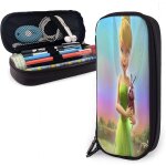 Disney fairy trousse a crayons en toile durable avec compartiments pour adolescents et gar�ons