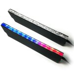 Dissipateur thermique 5v 3. 6w, 2 pi�ces, coque en aluminium avec effet de lumi�re led rgb, m�moire ddr3 ...