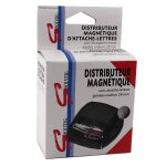 Distributeur magntique de trombone + 30 trombones couleurs (28mm) - solveig