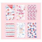 Diviseur de pages d'indexation a6 pour carnet de notes, planificateur spirale filofax dokibook, papeterie ...