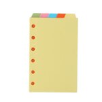 Diviseur de papier de recharge, papier de papeterie, sujet pour ordinateur portable, pagination de l'index ...