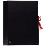 Dossier accord�on taille folio 20 positions noir carchivo