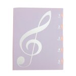 Dossier de musique format a4, support etanche pour partition de musique, dessin, image, edition de texte ...