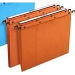 Dossiers suspendus azo ultimate, pour tiroirs, a4, fond v, orange