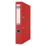 Dossier suspendu - donau - 3950001pl - 04 - classeur a levier a4 - 50 mm - rouge