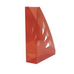 Dossier suspendu - sous - dossier office products porte - documents, ajour, a4, rouge transparent