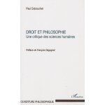 Droit et philosophie - une critique des sciences humaines