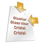 Durable 231519 bo�te de 100 pochettes coin transparent cristal 150 m�