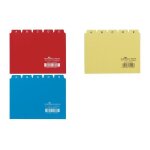 Durable 366006 jeu de 25 intercalaires avec onglets imprim�s a z format a6 bleu