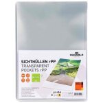 Durable bo�te de 100 pochettes coin standard, a4, rpp, transparent