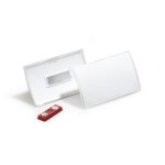 Durable click fold badge nominatifs polypropyl�ne (pp) 10 pi�ces