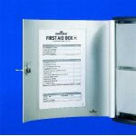 Durable first aid box l, bo�te premiers soins tr�s design,