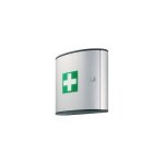 Durable first aid box m, design first aid box, argent�