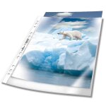 Durable sachet de 50 pochettes perfor�es premium a4 perfo renforc�es 11 trous