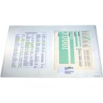 Durable sous - mains duraglas, transparent,