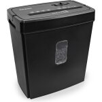 Duronic ps657 destructeur de documents 170w pour 5 feuilles de papier a4 coupe crois�e r�servoir de 15 ...