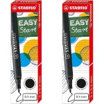 Easy lot de 6 recharges pour roller ergonomique noir